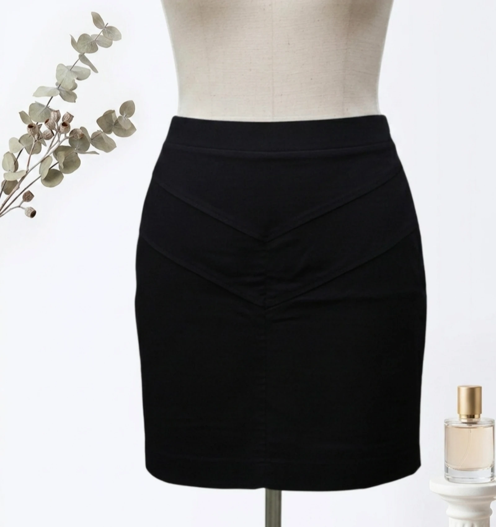 💜 black mini-skirt women size 38 💜 – photo 2